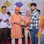 एनएसपी कॉलेज में हुई चित्रकला प्रतियोगिता,विजेता का हुआ सम्मान