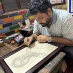 बीकानेर के भादाणी ने स्टेनोग्राफी में किया राष्ट्रपति का चित्रण