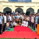 हनुमान चालीसा के बाद आज NSP कॉलेज में हुए रुद्री के पाठ