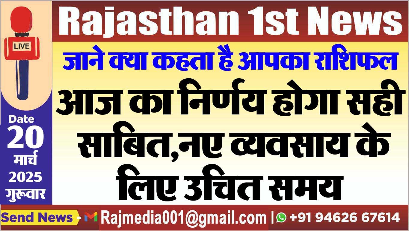 You are currently viewing आज का निर्णय होगा सही साबित,नए व्यवसाय के लिए उचित समय
