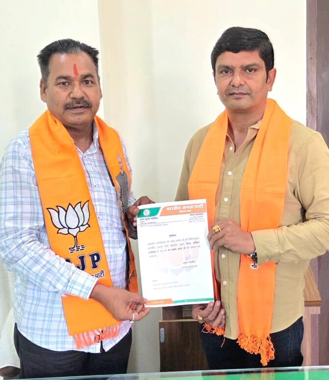 एक बार फिर भाजपा ने सोनी पर जताया भरोसा,नियुक्त किया मीडिया संयोजक