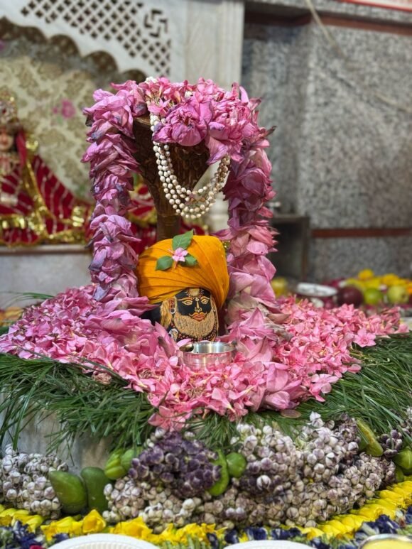 अद्भुत रूप से हुआ बाबा अभिषेक,56 भोग का लगाया भोग,महाआरती के बाद प्रसादी का वितरण-Bikaner News 