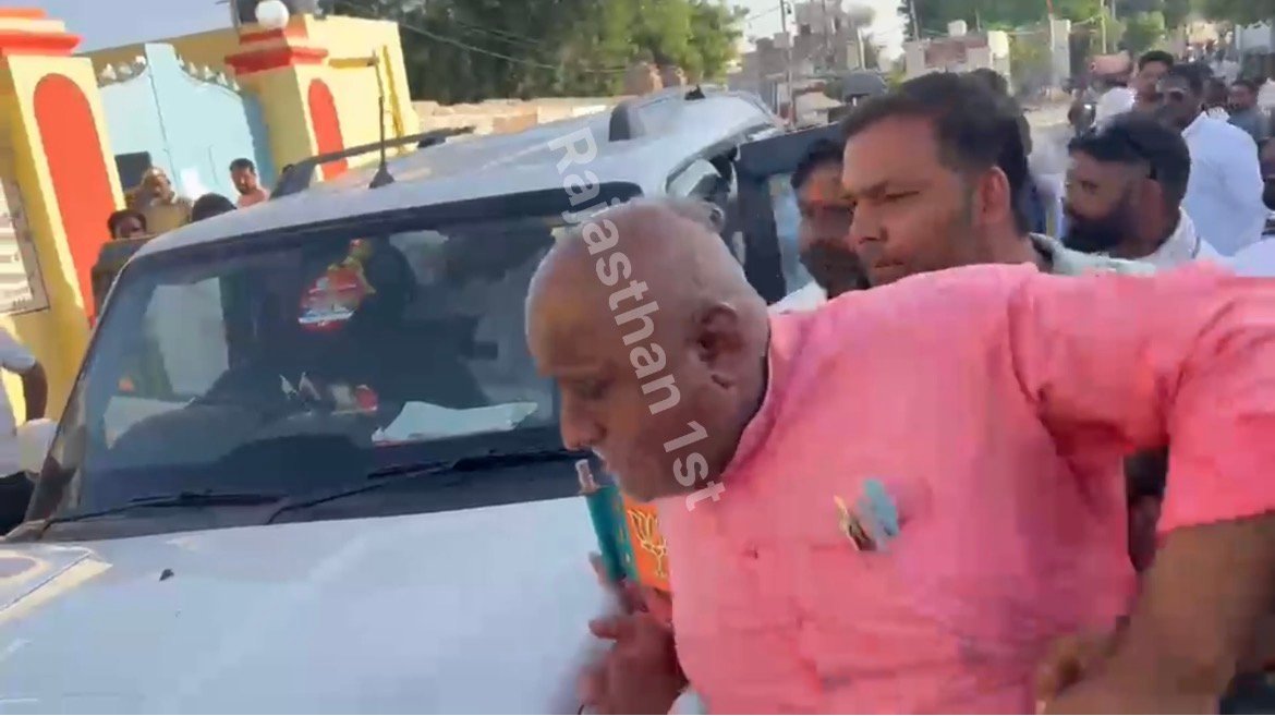 निकाय चुनाव के बीच विधायक व्यास हुए आग बबूला, हंगामा और बवाल, देखे वीडियो